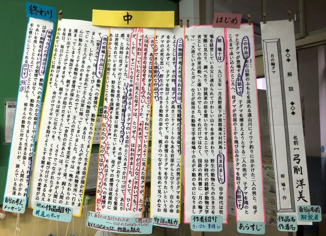 教材名：やまなし 自分だけが見つけた物語の魅力を「解説文」で伝え